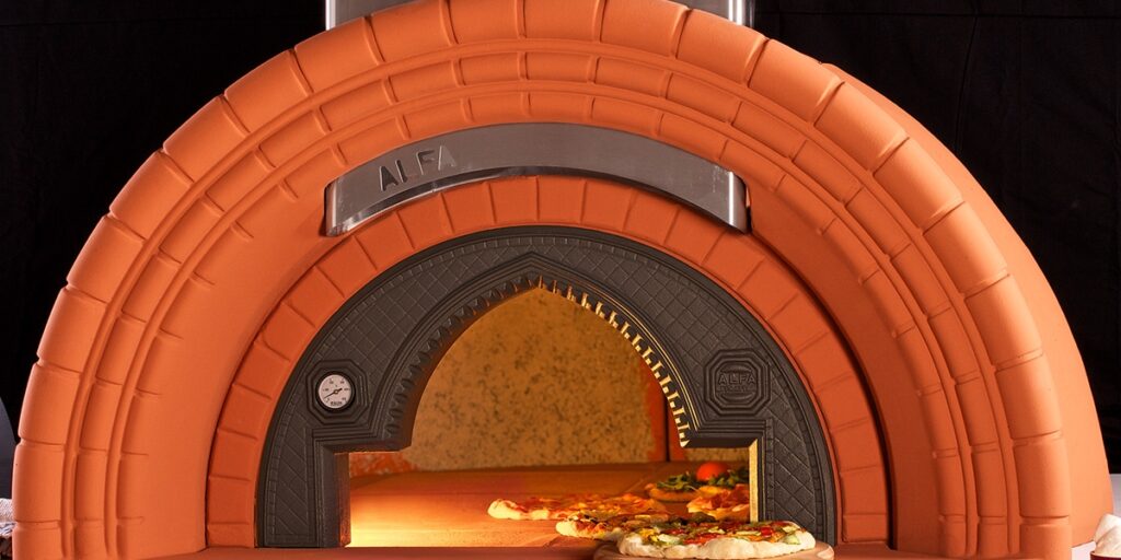 Alfa Special Pizzeria 120cm commercial pre-cast oven kit