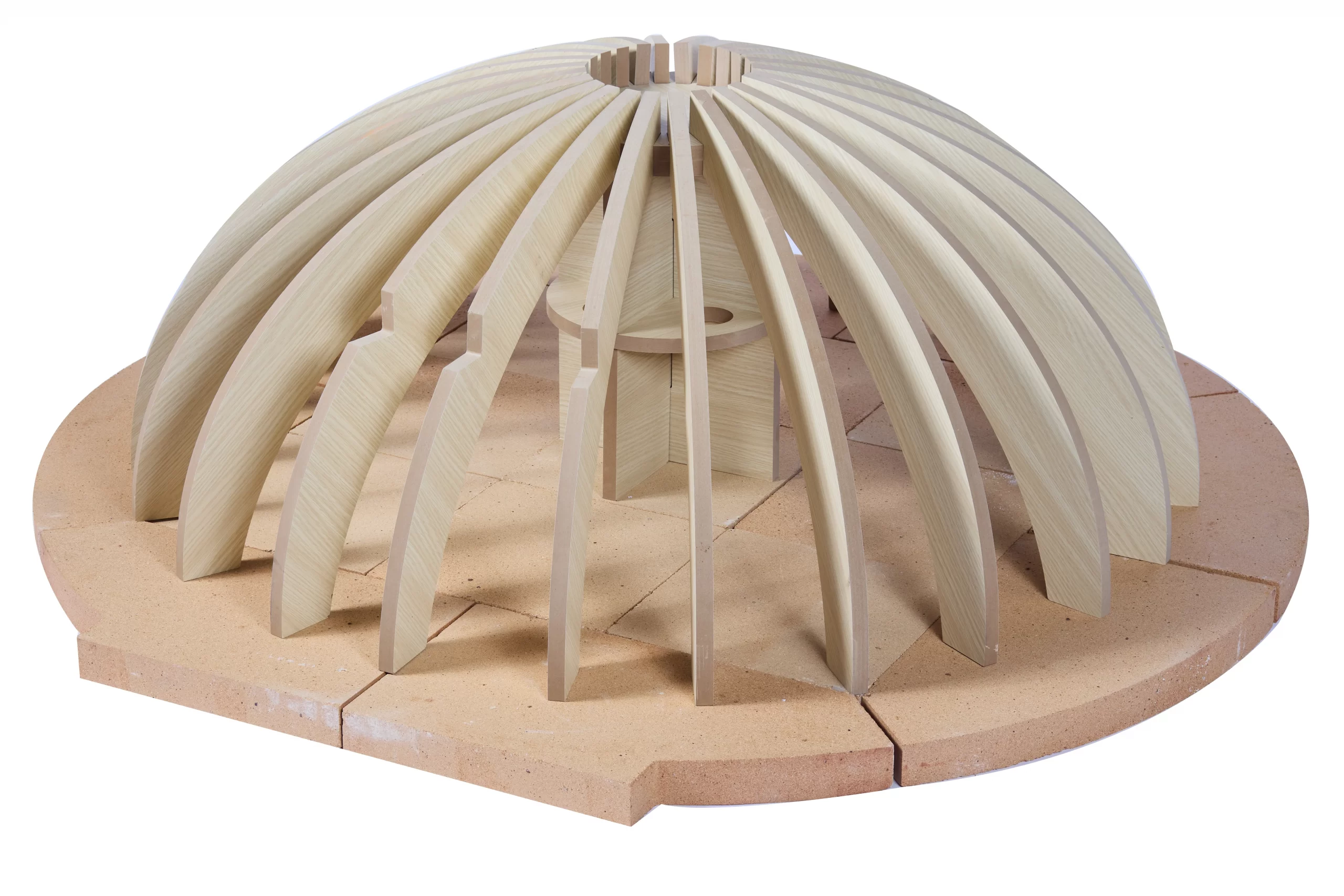 Brick oven kit frame